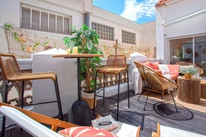Lejlighed (3 Bedrooms) | Terrasse/gårdhave