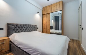 1 Schlafzimmer, Schreibtisch, Bügeleisen/Bügelbrett, WLAN