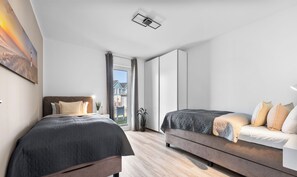 2 chambres, fer et planche à repasser, Wi-Fi gratuit