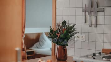 Huoneisto, 1 keskisuuri parisänky ja vuodesohva, parveke | 1 makuuhuone, ilmainen Wi-Fi