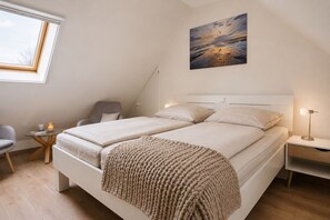 2 makuuhuonetta, vauvan matkasänky, ilmainen Wi-Fi