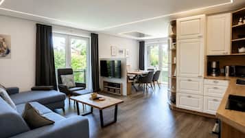 Fernseher, Stereoanlage