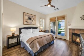 1 bedroom, desk, iron/ironing board, WiFi