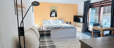 1 Schlafzimmer, Reisekinderbett, kostenloses WLAN