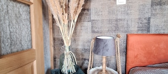 Stay for 2 in a cosy micro-lodge in the heart of nature, with private Jacuzzi.