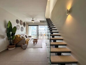 TV, offices - Spectacular PH w private rooftop steps from beach (Punta Cana)