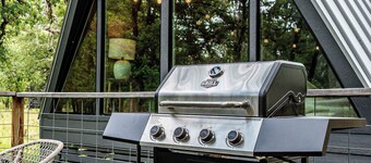 Modern A-Frame Cabin in Nature, Minutes from Main