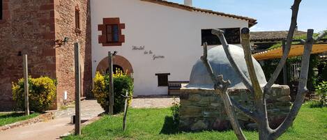 Voorkant van accommodatie