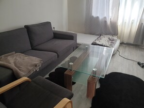 Apartment, 1 Bedroom, Smoking | Living room