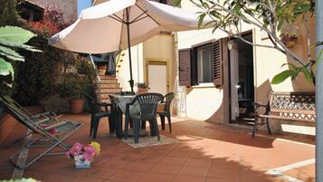 Apartment, 1 Bedroom, Smoking, Private Pool | Terrace/patio