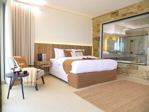 奢華小木屋, 海灘景 | 4 間睡房、房內夾萬、書桌、手提電腦工作空間
