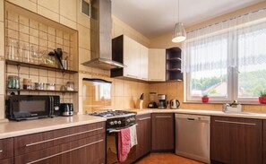 Fridge, microwave, oven, stovetop - Pogodne Siedlisko Karpacz (Ścięgny, Karpacz)