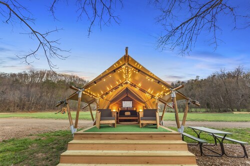 Luxury Glamping Near Gatlinburg and Asheville