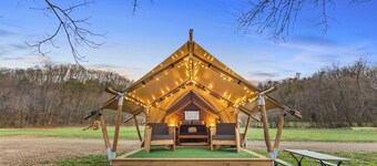 Luxury Glamping Near Gatlinburg and Asheville