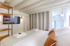 Appartement | 1 chambre, espace de travail pour ordinateur portable