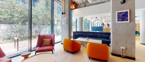 Sitzecke in der Lobby