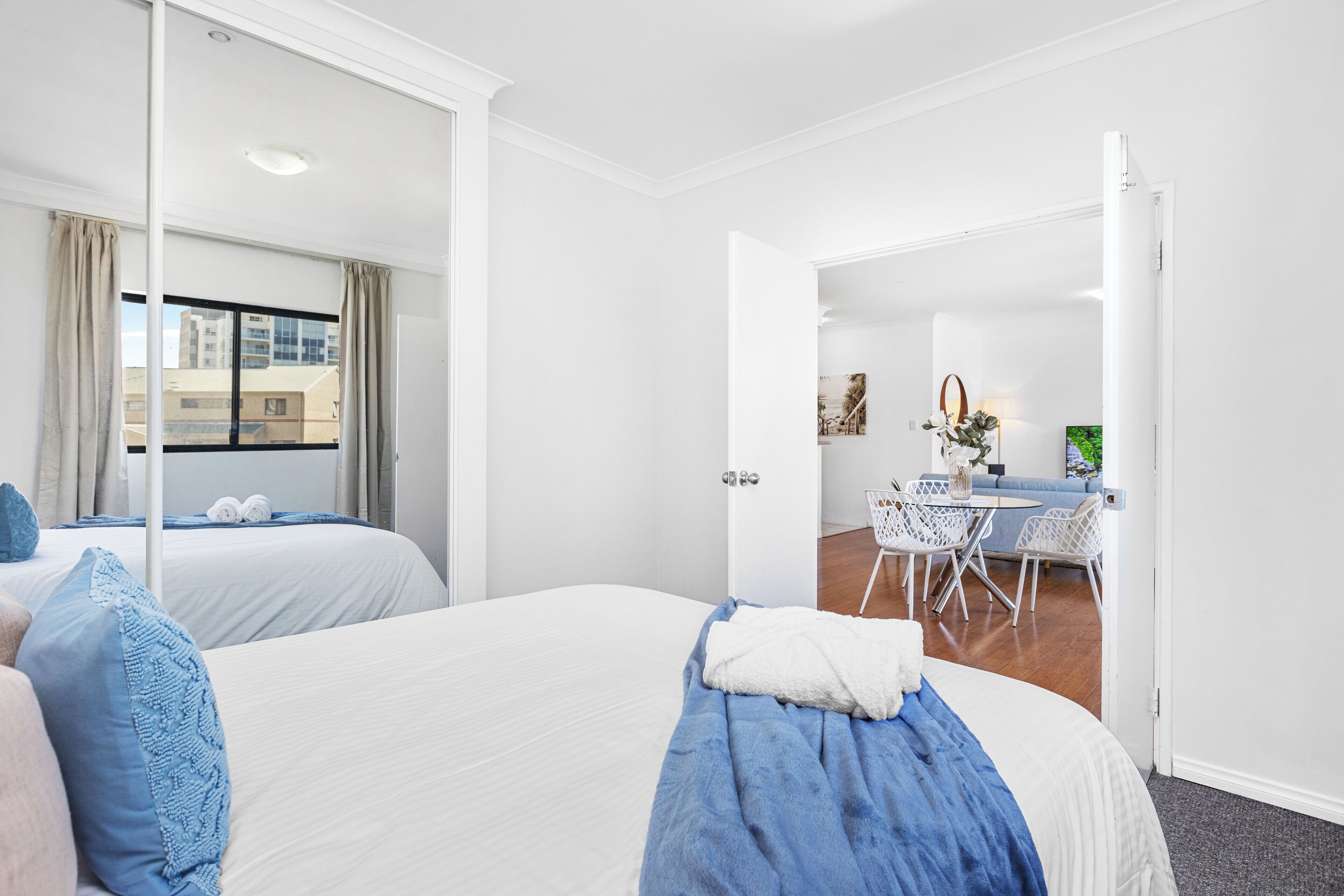 2 bedrooms, iron/ironing board, free WiFi, bed sheets