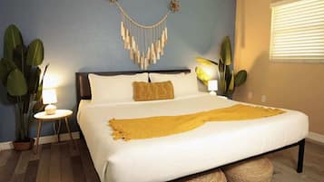 1 soverom, strykejern/-brett, wi-fi og sengetøy