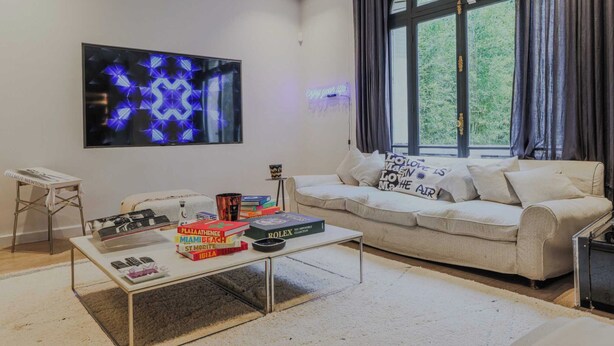 Appartement | Woonruimte | Een open haard