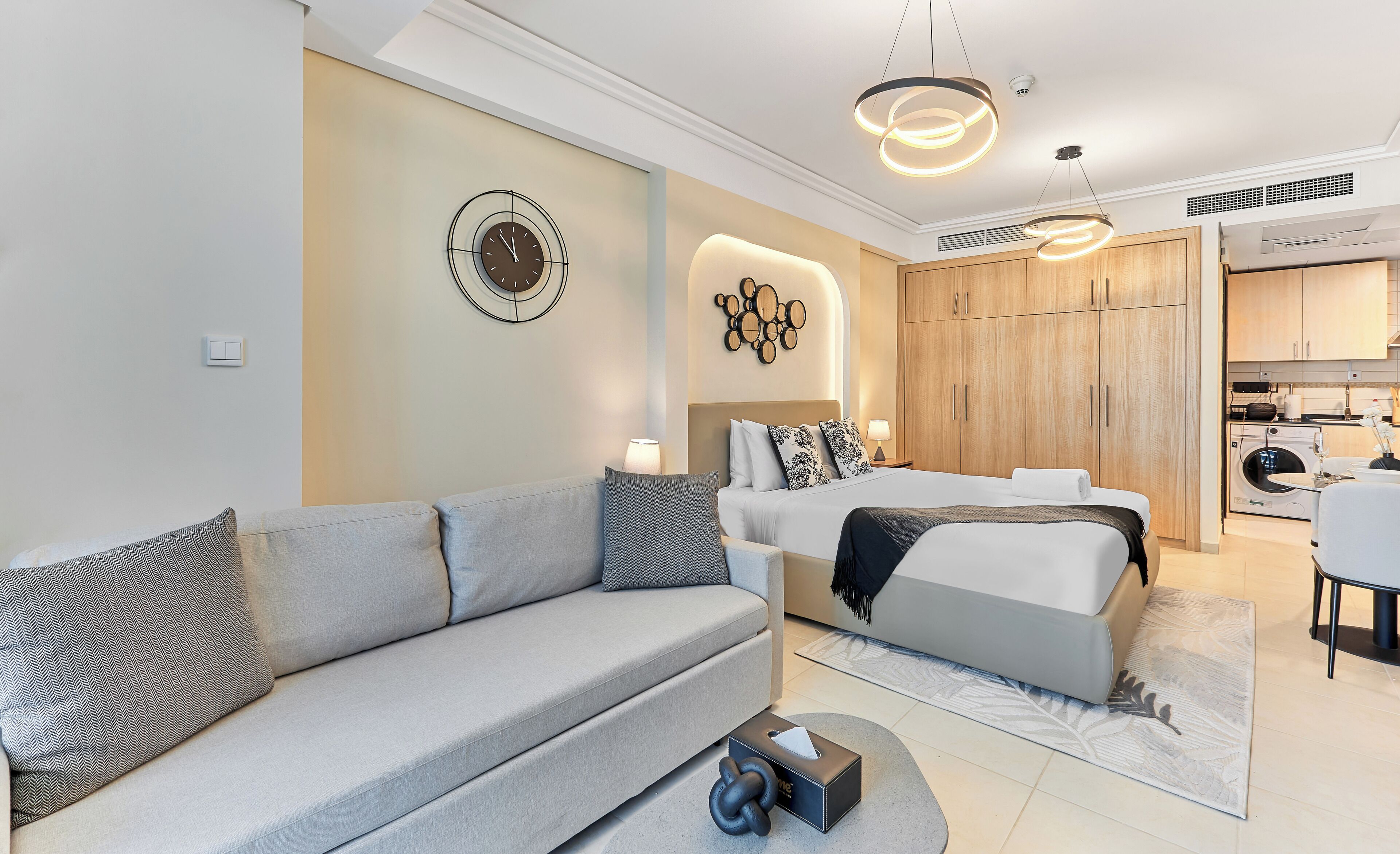 Estúdio premium, vista para a cidade | Roupas de cama premium, cofres nos quartos