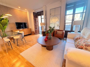 Departamento (1 Bedroom) | Área de sala de estar