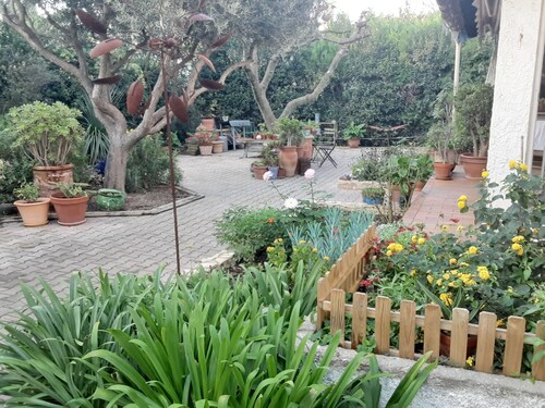 bienvenues dans ce petit nid douillet de 40 mettre carré avec accès au jardin.