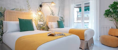 Appartement (4 Bedrooms) | 4 slaapkamers, een strijkplank/strijkijzer, gratis wifi, beddengoed