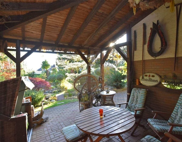 Ferienhaus | Balkon