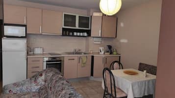 Apartment, 1 Bedroom, Balcony, Mountain View | Room amenity