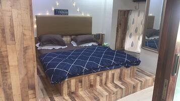 1 makuuhuone, silitysrauta/-lauta, Wi-Fi, vuodevaatteet