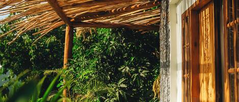 Deluxe Double Room, Terrace, Garden View