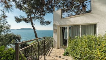 Panoramic Suite, Balcony, Sea View (Terevintos) | Premium bedding, free WiFi, bed sheets