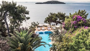 Seasonal outdoor pool