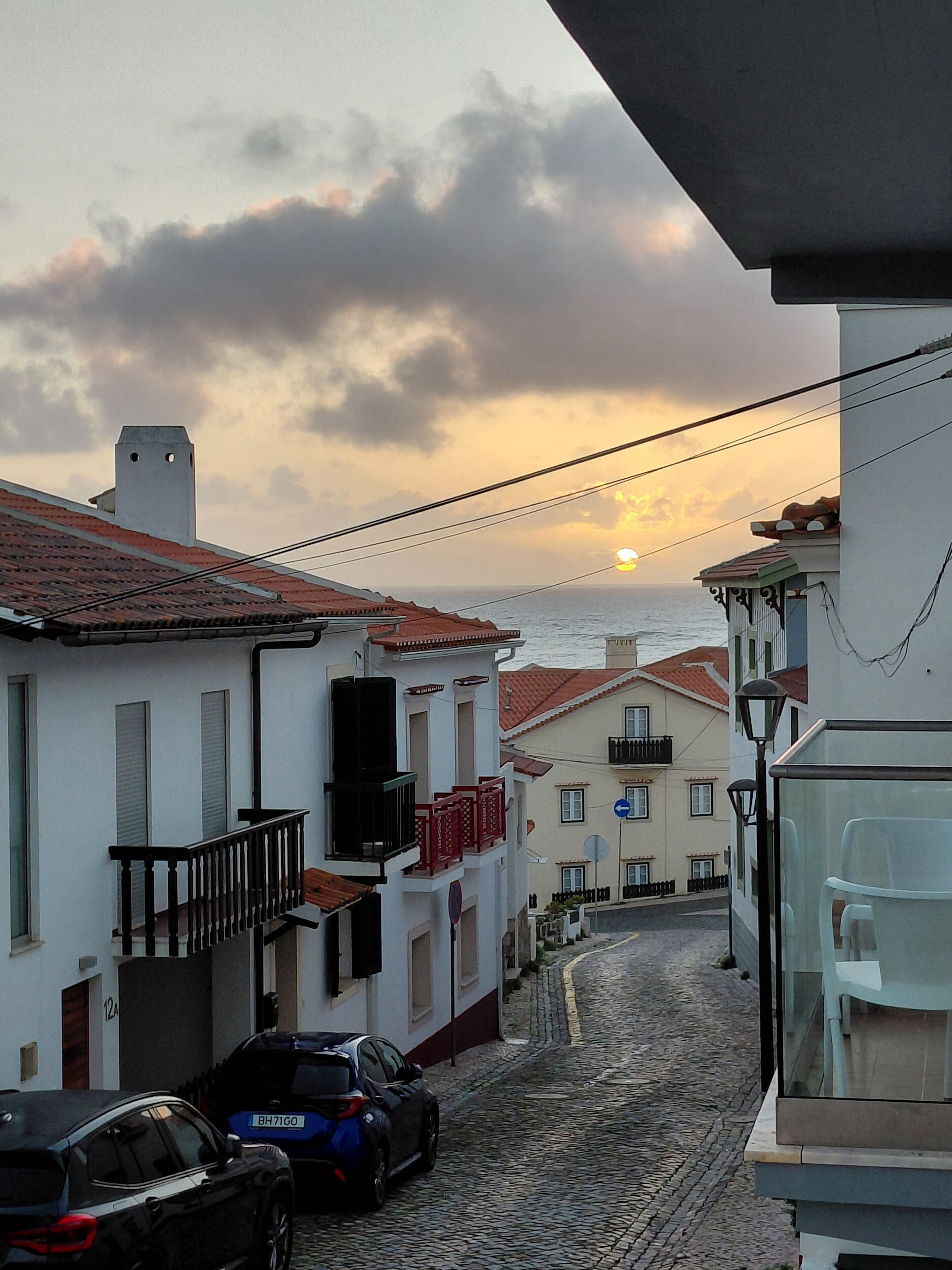 Dobbeltværelse - delvis havudsigt | Udsigt fra balkon