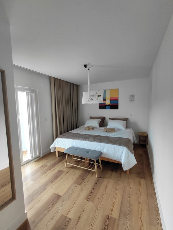 Habitación doble, vista al mar | Wifi gratis