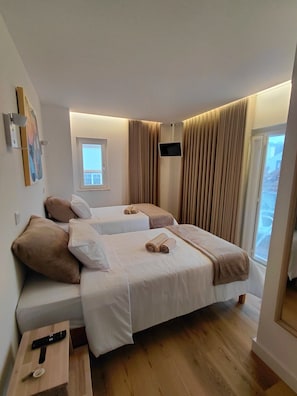 Wifi gratis y ropa de cama 