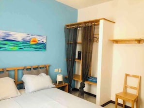 2 chambres, lit parapluie, Wi-Fi gratuit, draps fournis