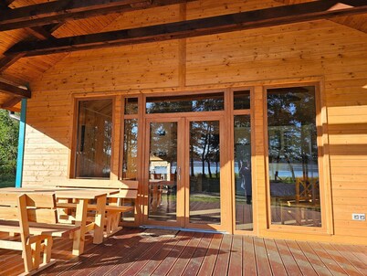Holiday Home by Lake Wierzchowo With Private Beach