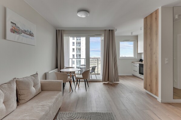 Comfort Apartment, Balcony, City View | 1 bedroom, iron/ironing board, free WiFi - Horizon 133 - SeaView by GrandApartments (Gdansk)