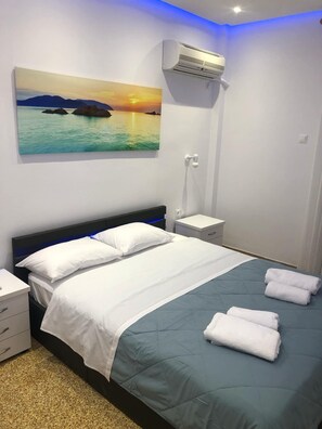 1 makuuhuone, silitysrauta/-lauta, Wi-Fi, vuodevaatteet