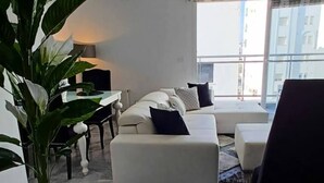Apartment, 1 Bedroom, Accessible, Balcony | Living area - Sea Front Luxury Living Apartment in Sousse (Sousse)