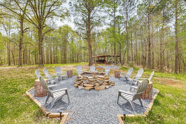 House (3 Bedrooms) | Front of property - Fall & Football Vibes: Titus Retreat w/ Game Room (Titus)