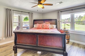 House (3 Bedrooms) | Interior - Fall & Football Vibes: Titus Retreat w/ Game Room (Titus)