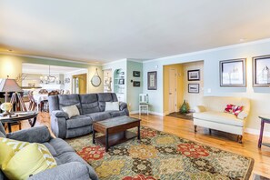 House (3 Bedrooms) | Interior - Private Dock at Lake George Getaway (Lake George)