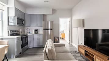 Departamento, 2 habitaciones | Área de sala de estar