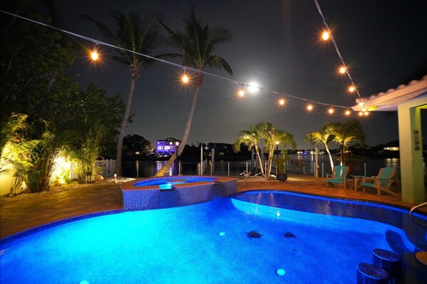 Beheizter Pool