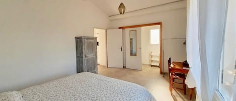 1 bedroom, iron/ironing board, travel crib, free WiFi