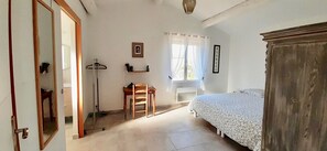 1 bedroom, iron/ironing board, travel crib, free WiFi