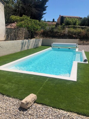 Outdoor pool - Gîte in Provence with swimming pool, near Mont Ventoux (Saint-Didier)