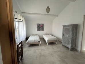 1 bedroom, iron/ironing board, travel crib, free WiFi